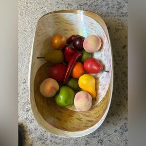 Colorful Decorative Fruit Bowl